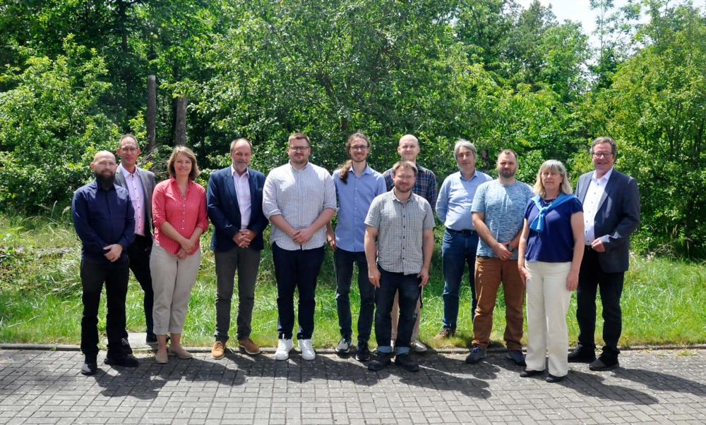 17. Juni 2024: RobInspec Kickoff-Treffen am Helmholtz-Institut Erlangen-Nürnberg für Erneuerbare Energien (HI ERN)